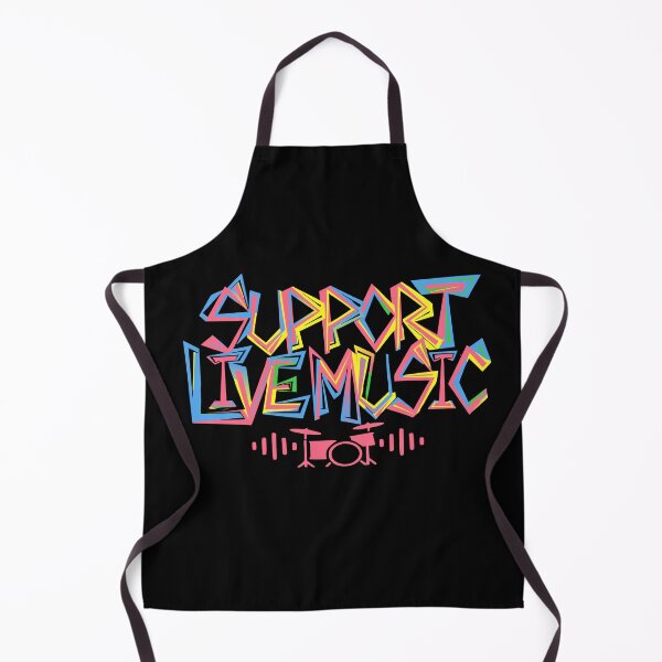 Item preview, Support Live Music, Musicians Concertgoers Music Lovers designed and sold by Colorfulman.