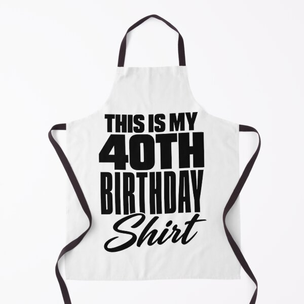 Item preview, fortyth Birthday Retro Typography Celebration designed and sold by anapldv.