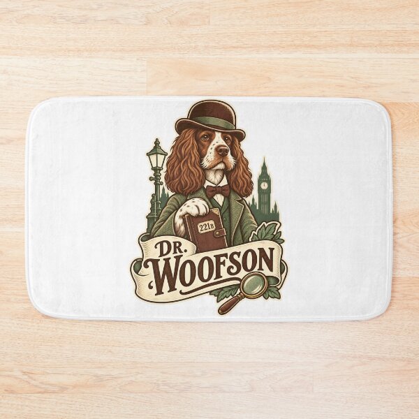 Item preview, Sherlock Holmes: Dr. Woofson at 221B designed and sold by Fenay Designs.