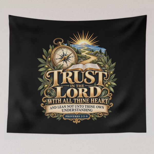Item preview, Trust in the Lord — Proverbs 3:5-6 designed and sold by ChristianLife.