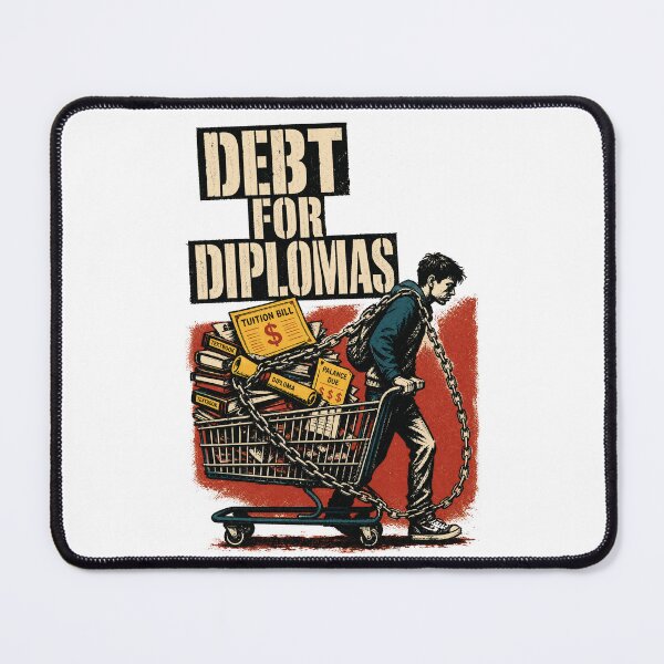 Item preview, DEBT FOR DIPLOMAS designed and sold by RoyalHunter49.