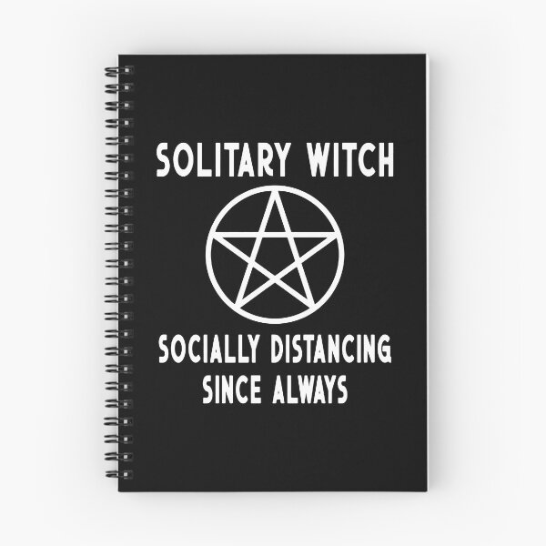 Item preview, Solitary Witch Wicca Halloween designed and sold by PurpleZebraDs.