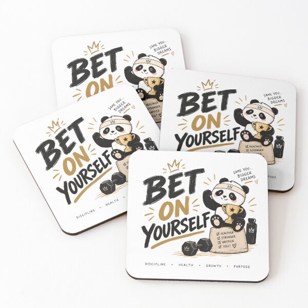 Item preview, Bet on Yourself Fitness Motivation Shirt designed and sold by guchieworldcollection.