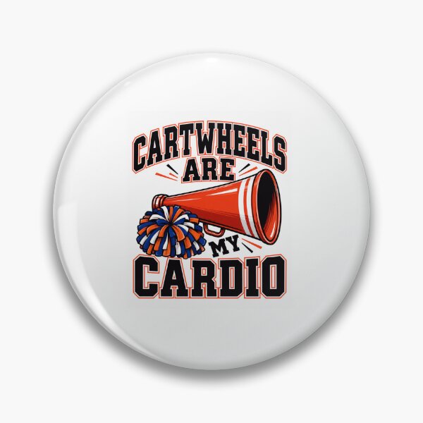 Item preview, Cheerleading Heart Megaphone Retro Varsity Graphic designed and sold by anapldv.