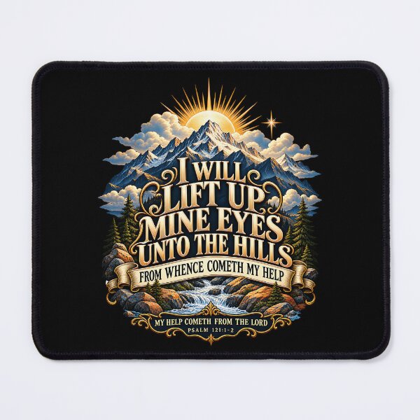 Item preview, I Will Lift Up Mine Eyes — Psalm 121:1-2 designed and sold by ChristianLife.
