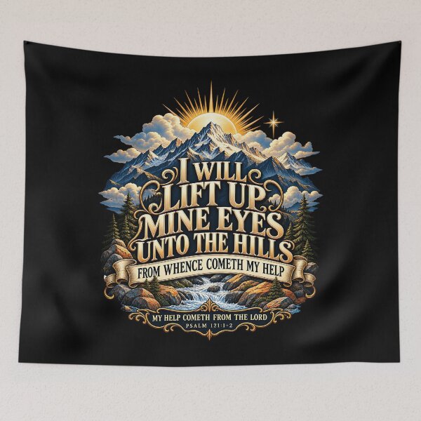 Item preview, I Will Lift Up Mine Eyes — Psalm 121:1-2 designed and sold by ChristianLife.