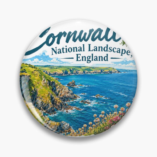 Item preview, Cornwall National Landscape, England - Travel Art designed and sold by HaydenMillepied.