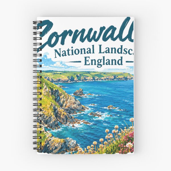 Item preview, Cornwall National Landscape, England - Travel Art designed and sold by HaydenMillepied.