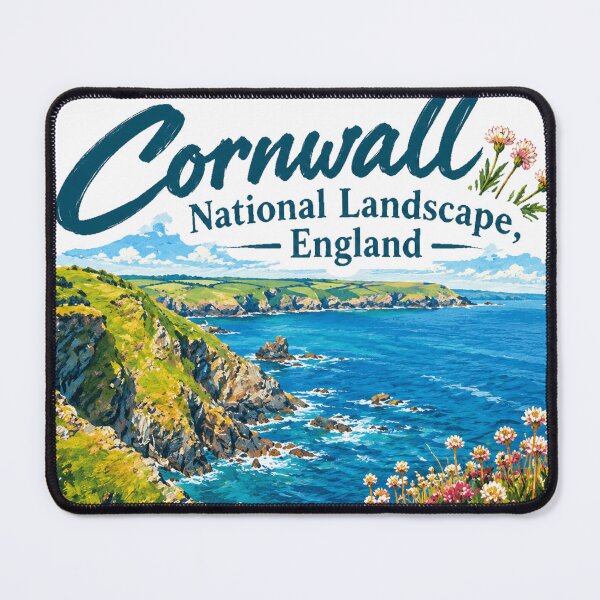 Item preview, Cornwall National Landscape, England - Travel Art designed and sold by HaydenMillepied.
