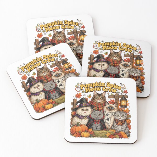 Item preview, Pumpkin spice meow crew  designed and sold by JonysCreativeDesigns.