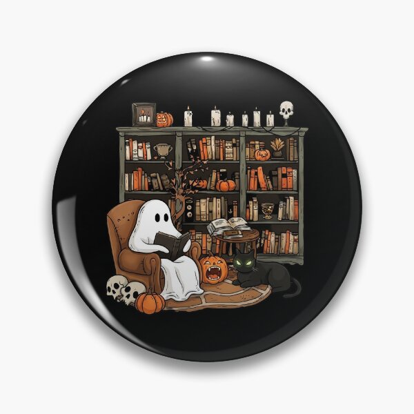 Item preview, Sp0oky B0okshop Cats Halloween designed and sold by PurpleZebraDs.
