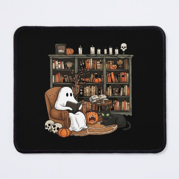 Item preview, Sp0oky B0okshop Cats Halloween designed and sold by PurpleZebraDs.