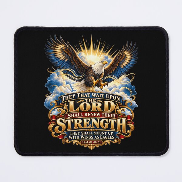 Item preview, They Shall Mount Up With Wings — Isaiah 40:31 designed and sold by ChristianLife.