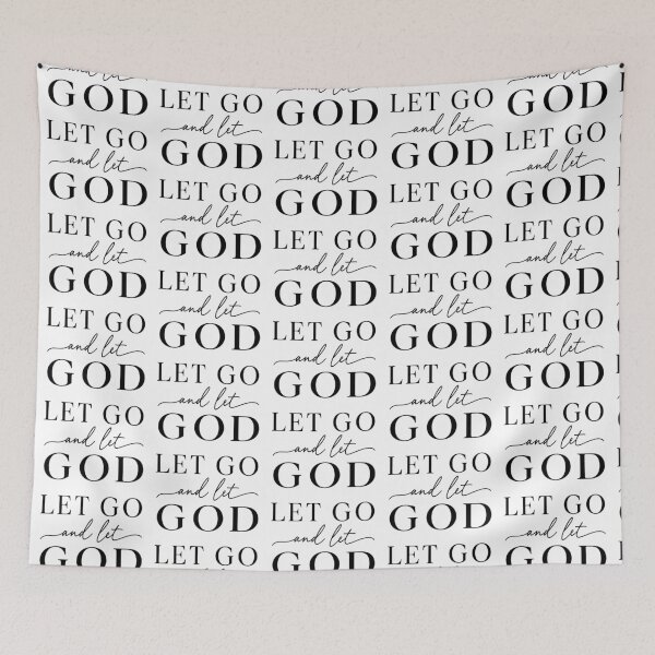 Item preview, let go and let GOD  designed and sold by OCD_JESSICA.