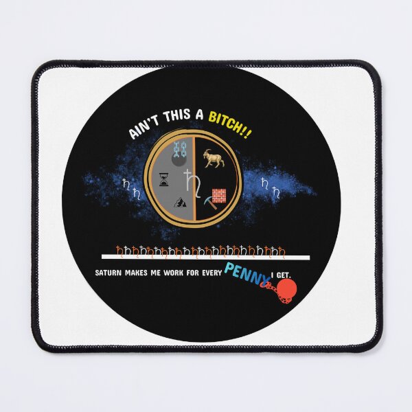 Item preview, "Ain't This A Bitch" Saturn Emblem Coin design. designed and sold by 5thhouseNMVVS48.