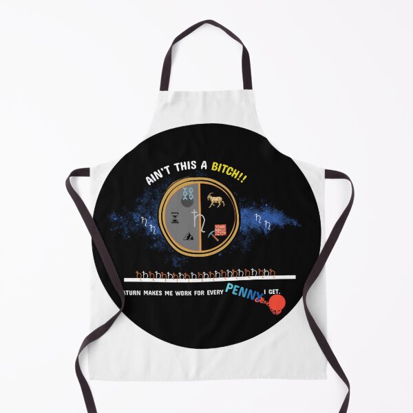 Item preview, "Ain't This A Bitch" Saturn Emblem Coin design. designed and sold by 5thhouseNMVVS48.