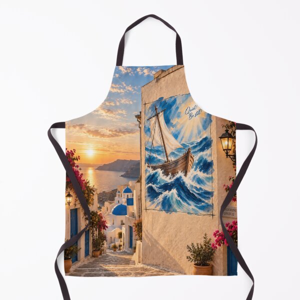 Item preview, MIRACLE IN SANTORINI — Peace in the Storm designed and sold by MIRACLE VISION.