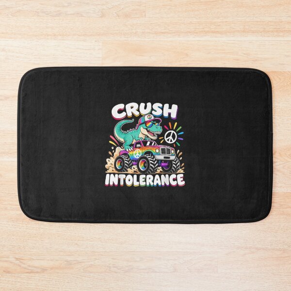 Item preview, Crush Intolerance Monster Truck Dinosaur Tolerance Awareness Kids designed and sold by abig-eiyana.