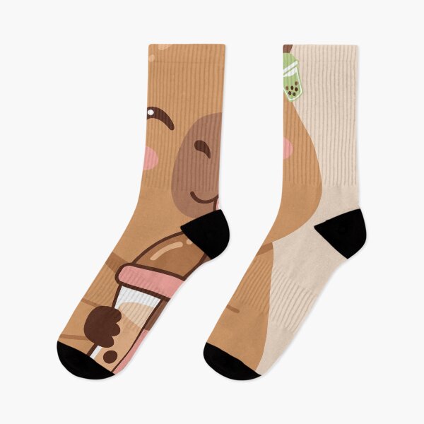 Item preview, Capybara Face Close Up Boba Tea designed and sold by Ranpict.