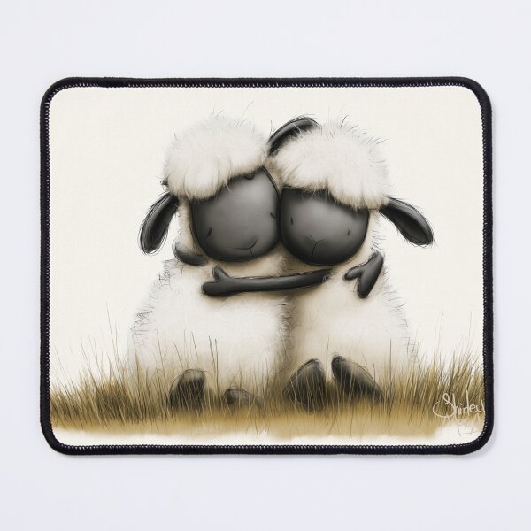Item preview, Gorgeous Valais Sheep ' The Babes ’ BY SHiRLeY MacARTHuR designed and sold by Shirley MacArthur Art.