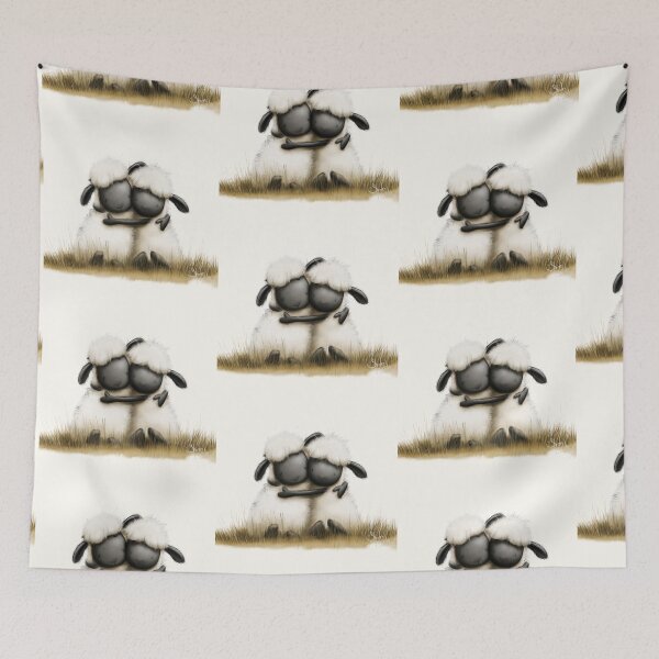 Item preview, Gorgeous Valais Sheep ' The Babes ’ BY SHiRLeY MacARTHuR designed and sold by Shirley MacArthur Art.