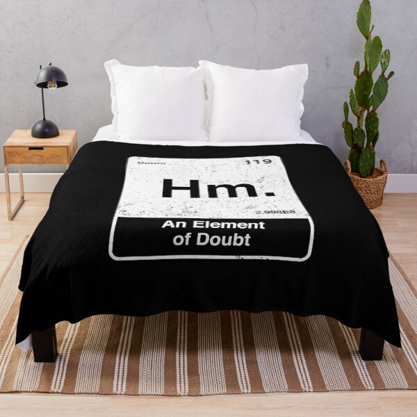 Item preview, Element Of Doubt Funny Periodic Table Science Pun Design designed and sold by SEINENGAPPI12.