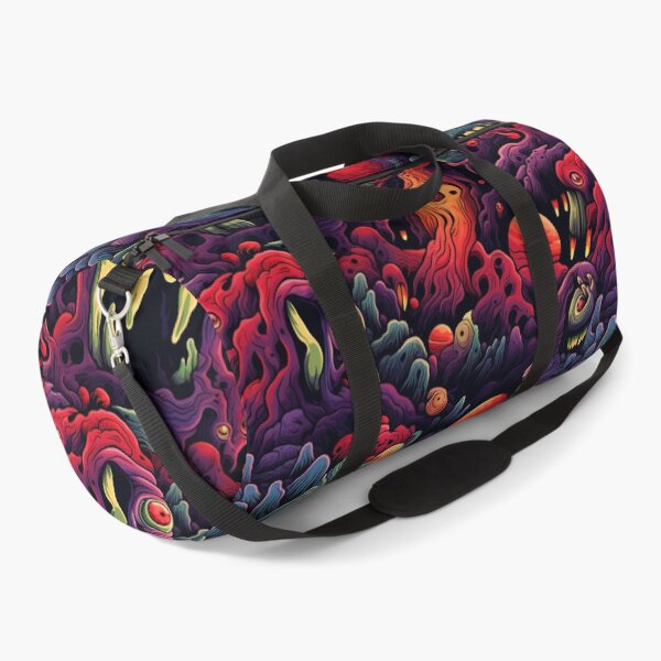 Item preview, Psychedelic Alien Monster Repeat Pattern Colorful Cosmic Horror Halloween designed and sold by JRRTs.