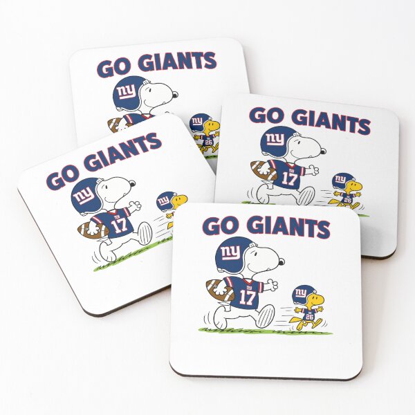 Item preview, Snoopy & Woodstock New York Giants Football Retro F350   designed and sold by treasacustoms.