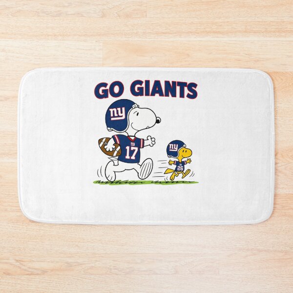Item preview, Snoopy & Woodstock New York Giants Football Retro F350   designed and sold by treasacustoms.