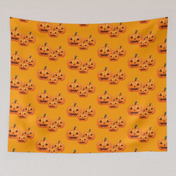 Item preview, Watercolor Halloween Pumpkin – Spooky Autumn Illustration  Main Tag designed and sold by Nina Viva.