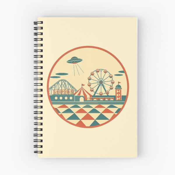 Item preview, Retro UFO – Amusement Park designed and sold by mellow-koko.