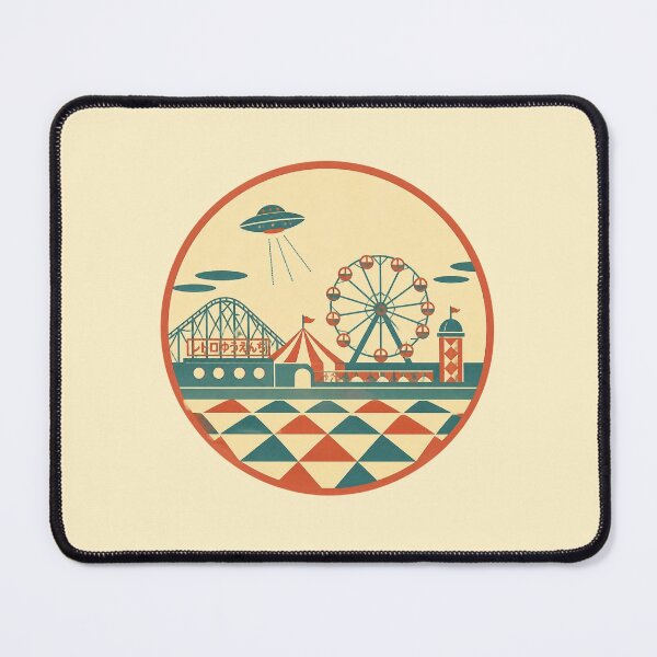 Item preview, Retro UFO – Amusement Park designed and sold by mellow-koko.