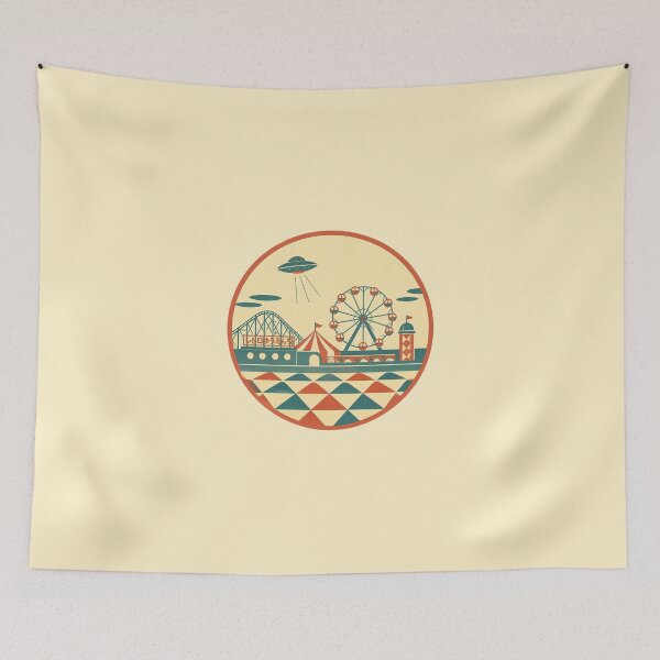 Item preview, Retro UFO – Amusement Park designed and sold by mellow-koko.