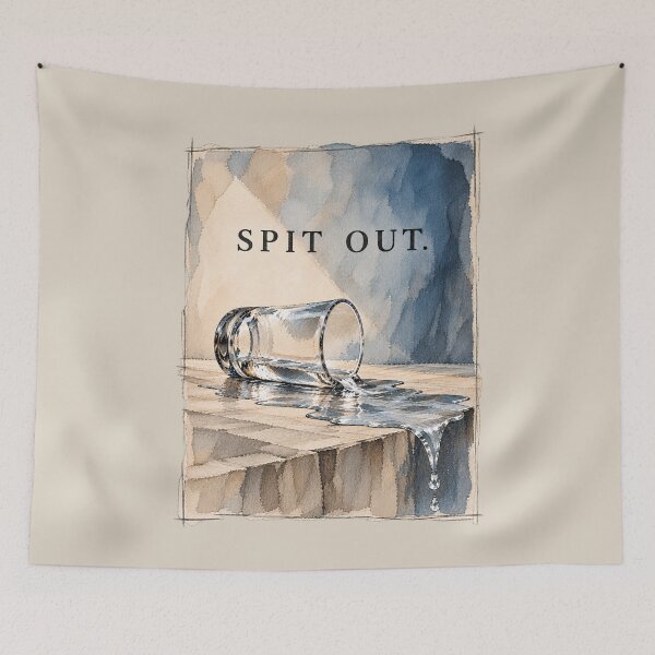 Item preview, SPIT OUT — Neither Hot Nor Cold designed and sold by MIRACLE VISION.