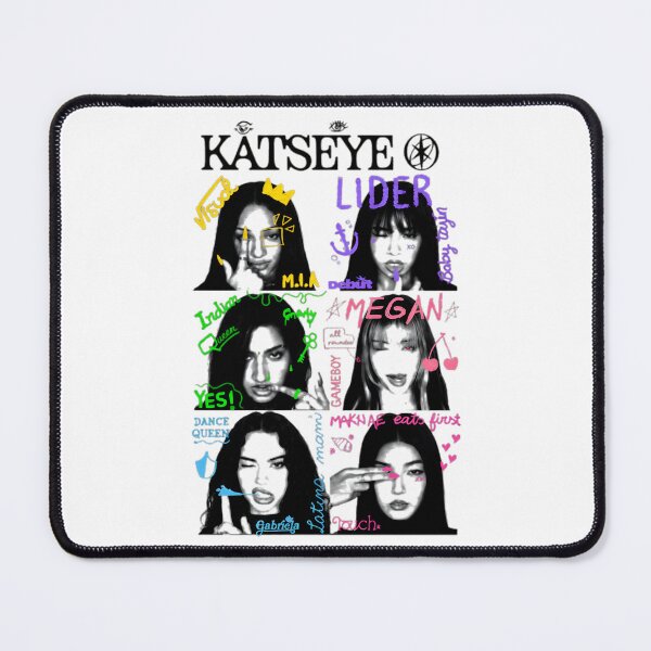 Item preview, Katseyes Members K-Pop Girl Group Eyekon Fan Y2K designed and sold by TimelessRetroCo.
