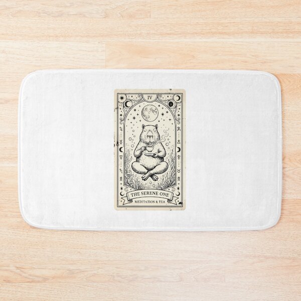 Item preview, Capybara Tarot Card The Chill Funny Occult Aesthetic designed and sold by Arc2020.