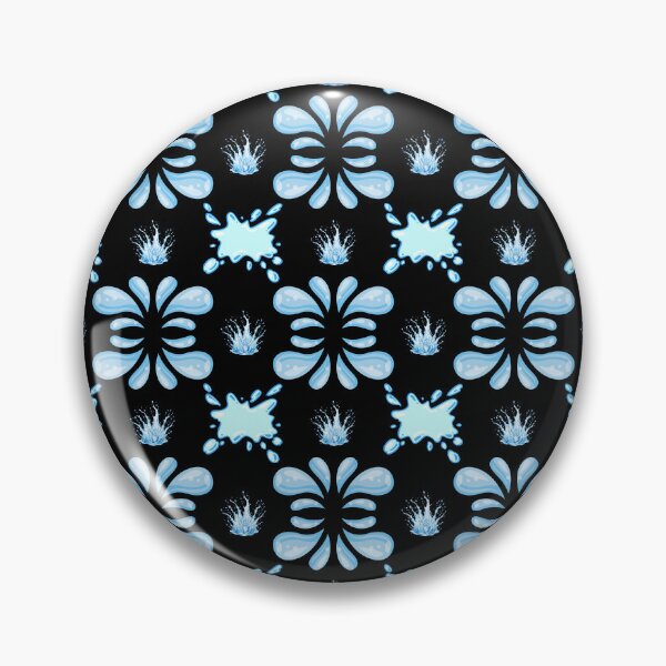 Item preview, Blue Water Splash Seamless Pattern designed and sold by HANG ON STUDIO .