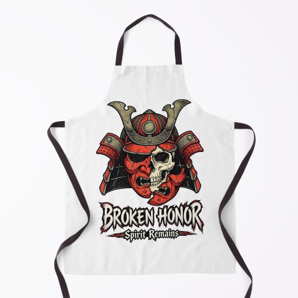 Item preview, Broken Honor Samurai Skull Spirit designed and sold by tollaru.