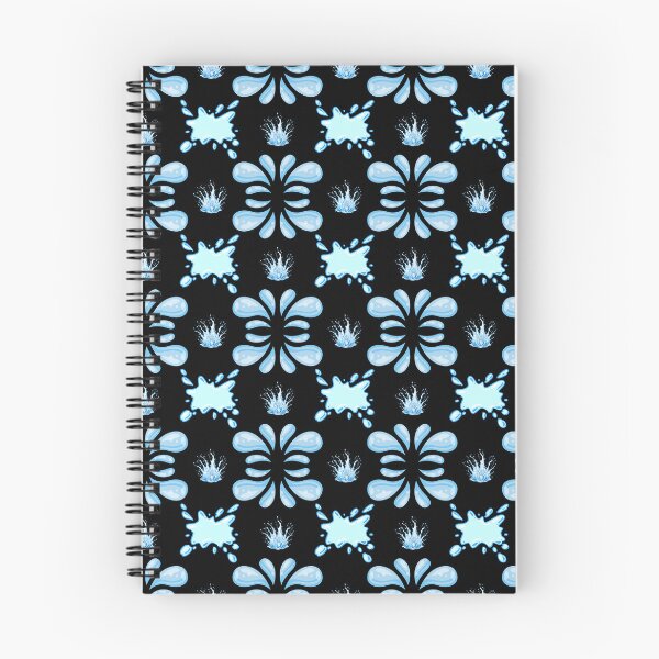 Item preview, Blue Water Splash Seamless Pattern designed and sold by HANG ON STUDIO .