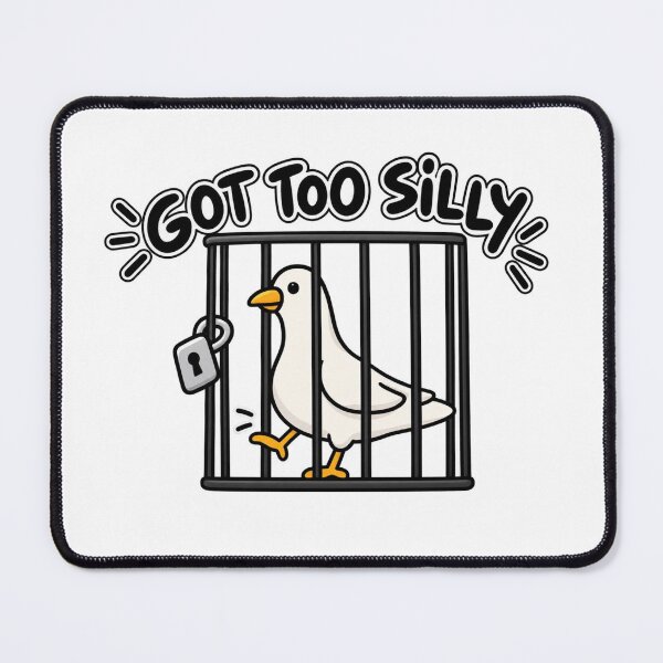 Item preview, Got Too Silly Funny Pigeon Cage T-Shirt Design designed and sold by MOTAS Graphics .
