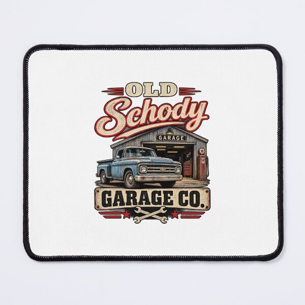 Item preview, Old Schody Garage Co. – Vintage Classic Truck Garage designed and sold by MalickaArt.