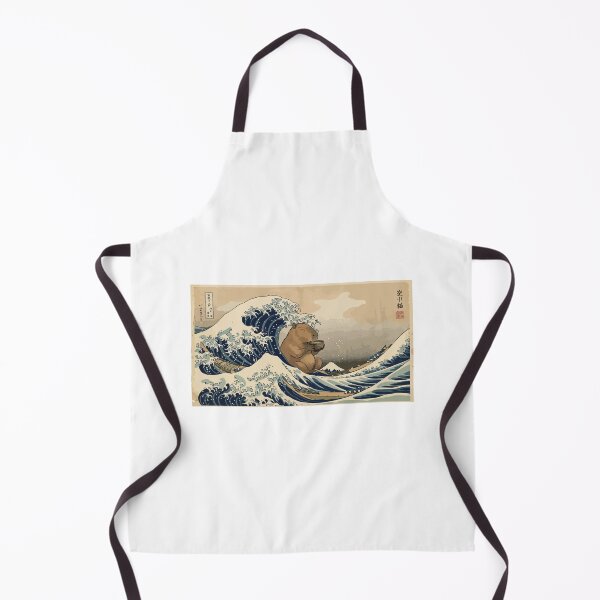 Item preview, Japanese Ukiyo-e Capybara Drinking Matcha Tea Art designed and sold by Arc2020.