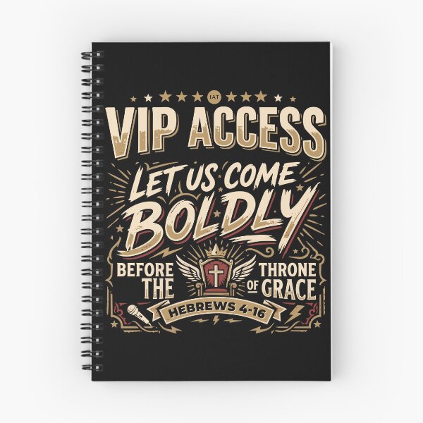 Item preview, VIP Access Boldly Before The Throne - Hebrews 4:16 - Streetwear designed and sold by IAmsThoughts.