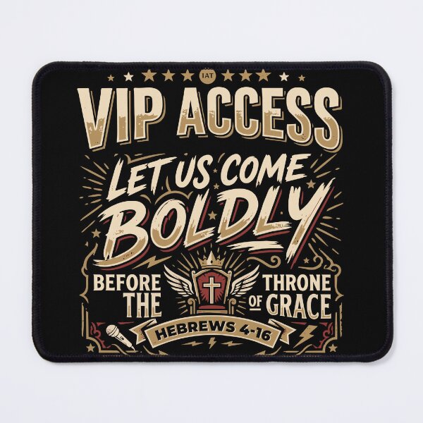 Item preview, VIP Access Boldly Before The Throne - Hebrews 4:16 - Streetwear designed and sold by IAmsThoughts.