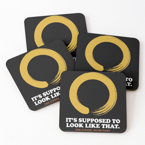 Item preview, Enso Circle Humor: It's Supposed to Look Like That designed and sold by Osmose-Studio.