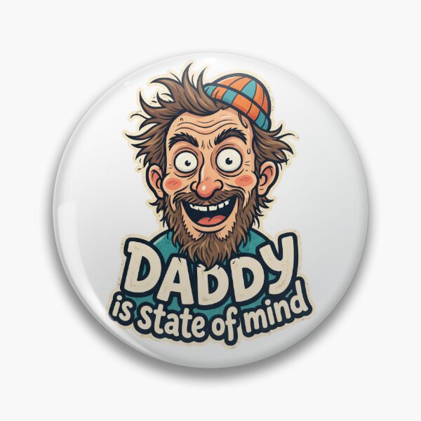 Item preview, Papá es un estado mental, camiseta divertida para padres designed and sold by GroovyGoody.