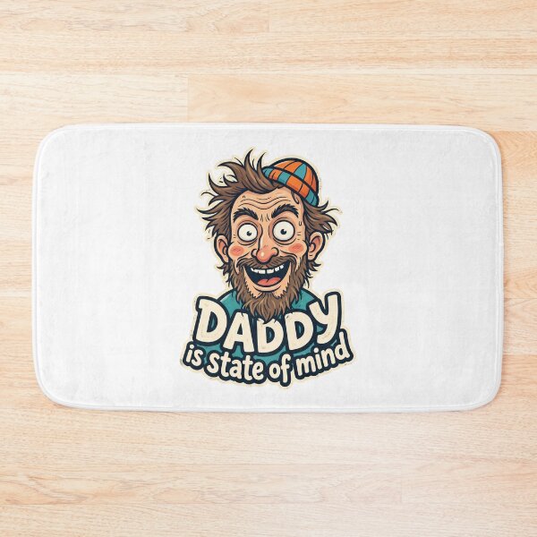 Item preview, Daddy is a state of mind funny dad shirt for parents designed and sold by GroovyGoody.
