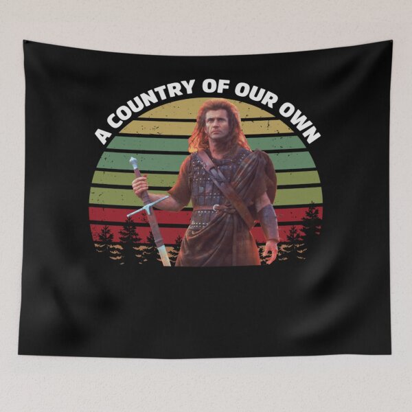 Item preview, A Country Of Our Own Shirts, William Wallace Braveheart Shirt, Movie Poster Gifts, Custom Shirt, 90s Vintage Retro  designed and sold by jorgenesmith.