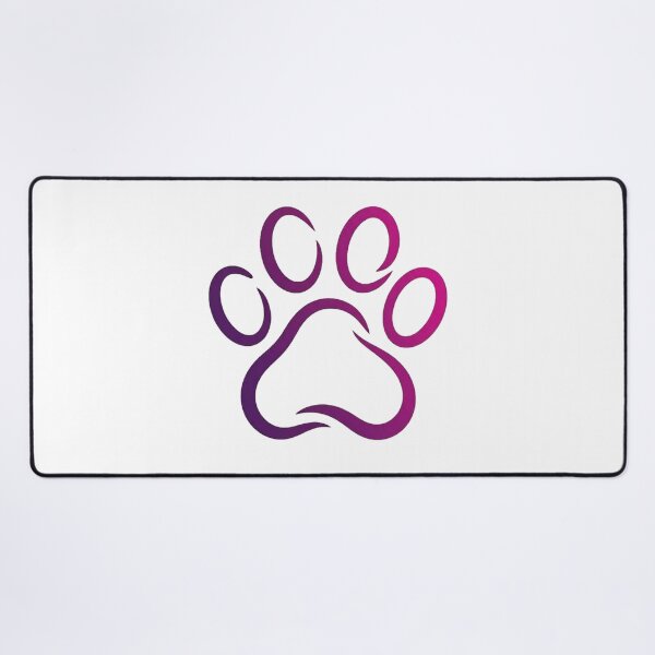 Item preview, Labrador Footprint Simplicity - Gradient Linear Stroke designed and sold by Goodthingstree.