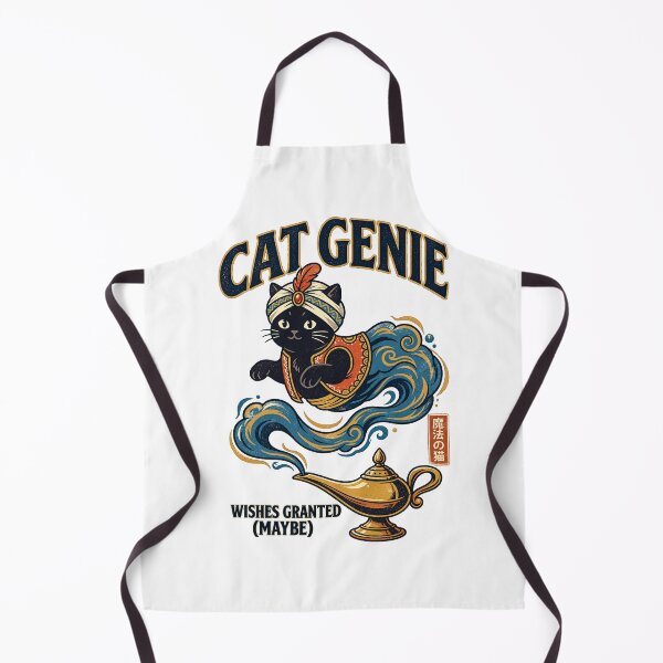 Item preview, Cat Genie Wishes Granted Maybe designed and sold by tollaru.